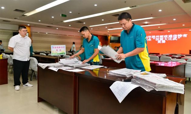以賽提質(zhì)！2024年梧州郵政通信特有職業(yè)“技能大比武”競賽舉辦