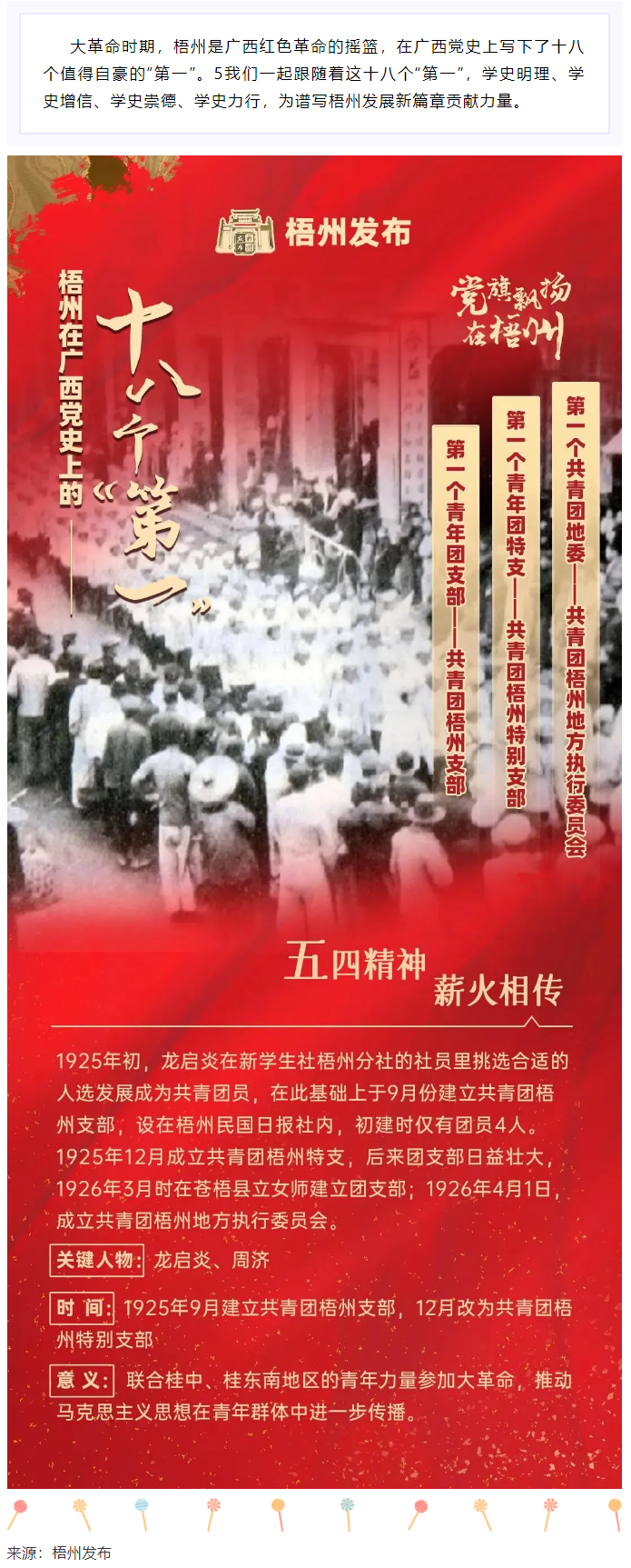 【職工學(xué)黨史】梧州的18個“第一”之⑾丨廣西第一個共青團(tuán)地委、第一個青年團(tuán)特支、第一個青年團(tuán)支部.png